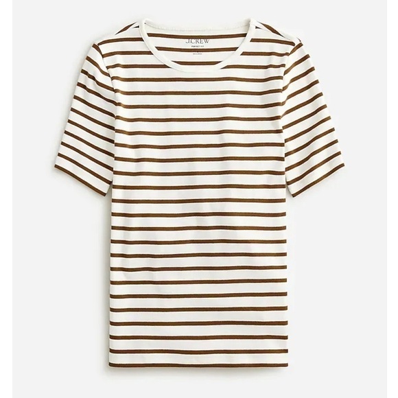 JCrew Tops - JCrew New perfect-fit short-sleeve T-shirt in stripe